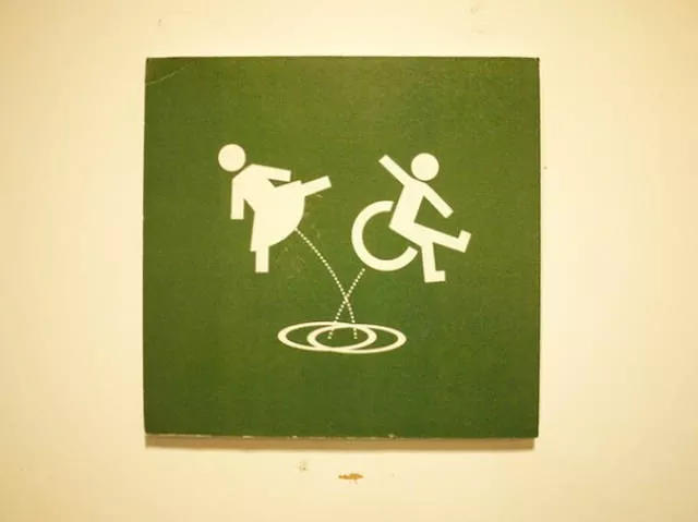 Creative restroom signs - #32 