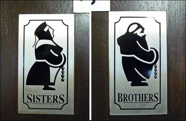 Signes de toilettes creative - #9 