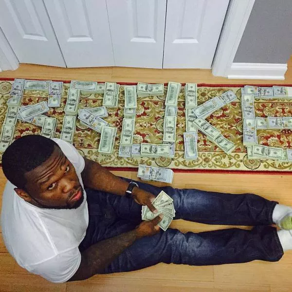 50 cent has declared bankruptcy