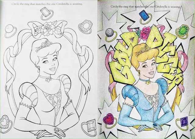 Brilliant examples of coloring - #10 