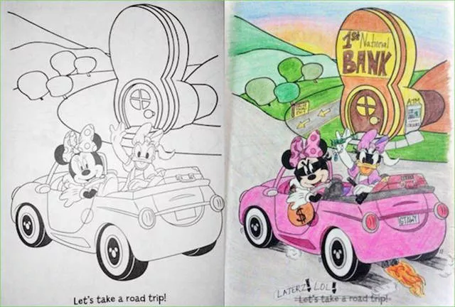 Brilliant examples of coloring - #2 