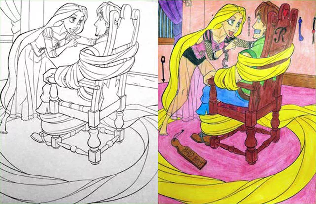 Brilliant examples of coloring - #4 