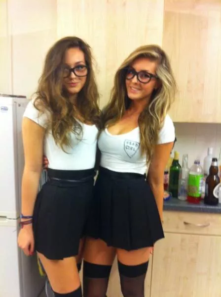 Sexier with pairs of glasses