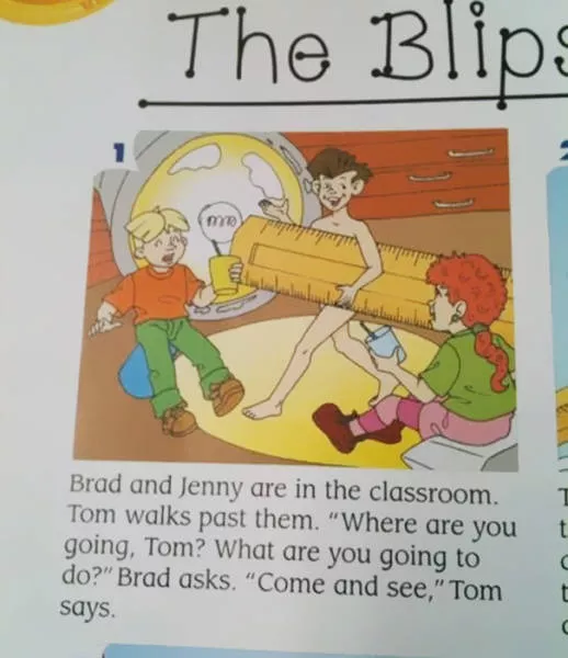 Les images gaies dans les livres scolaires - #20 